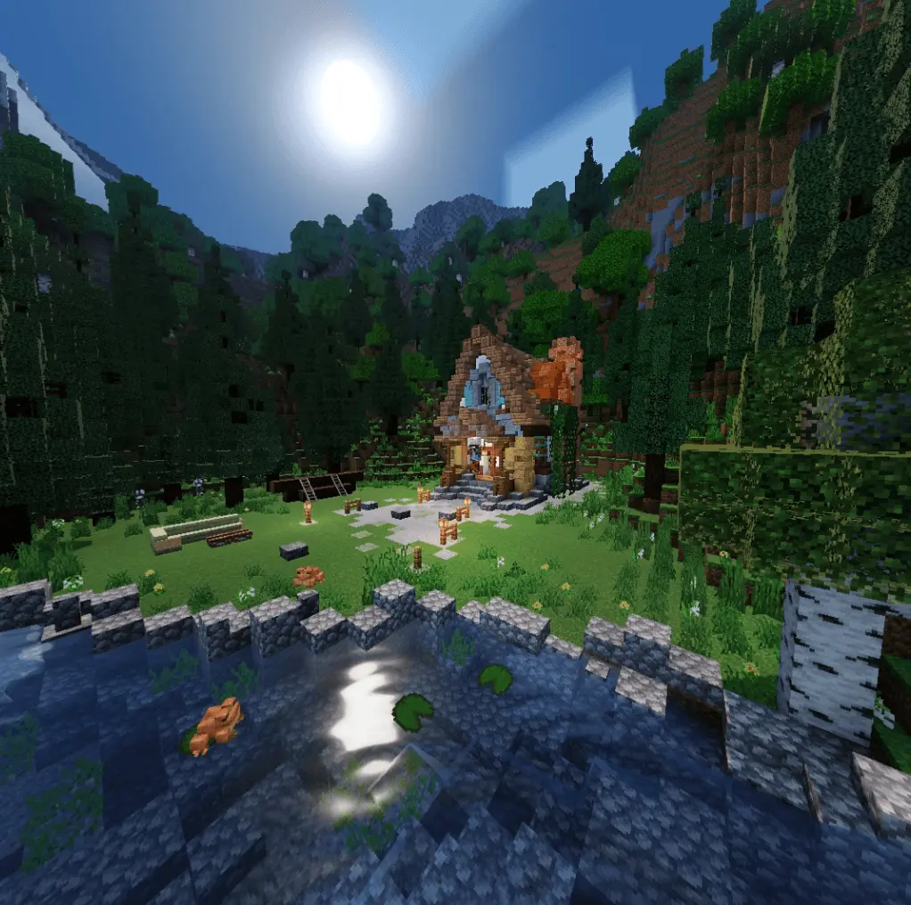 starter house in the mountains map screenshot