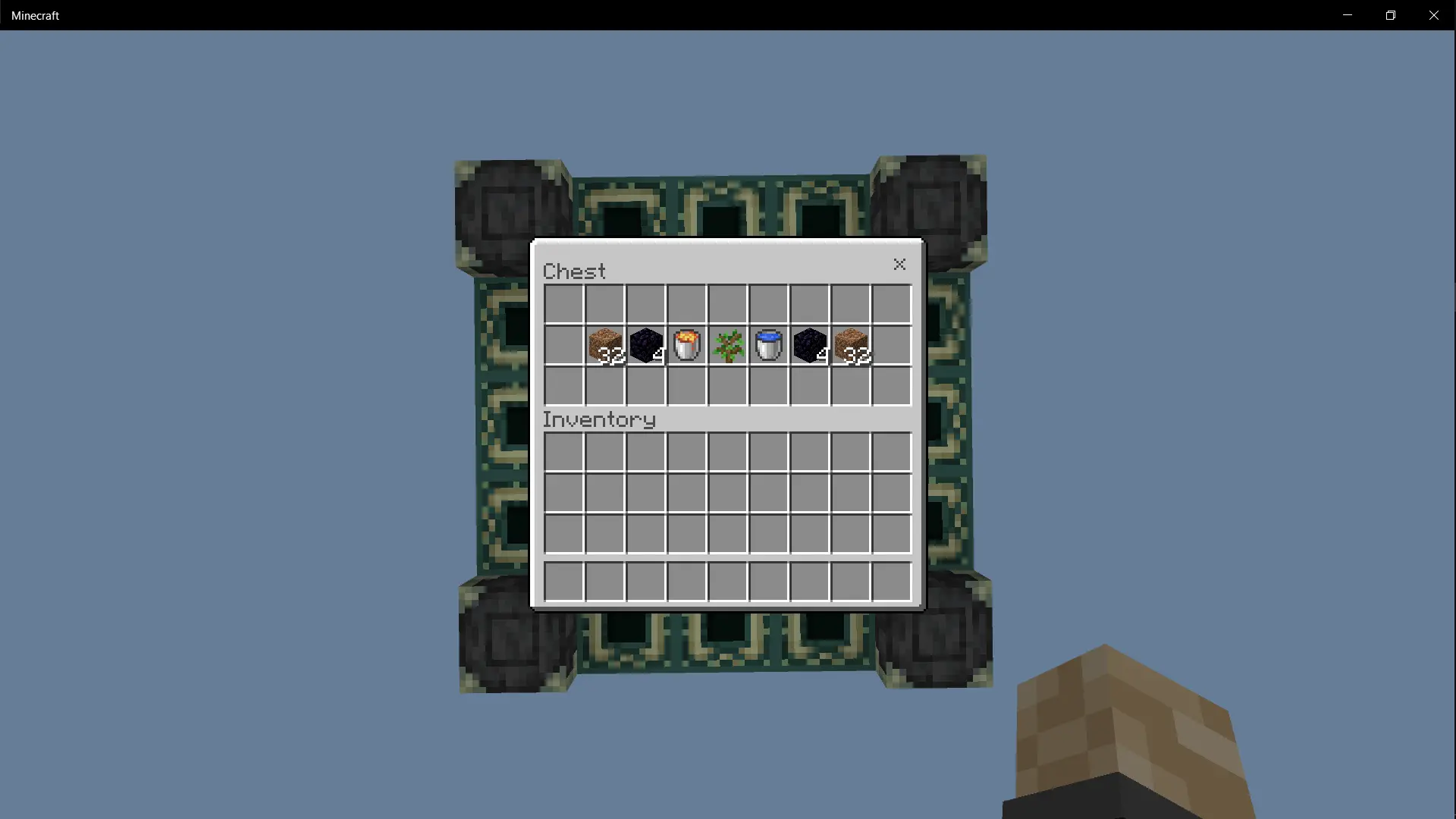 chest one block map screenshot