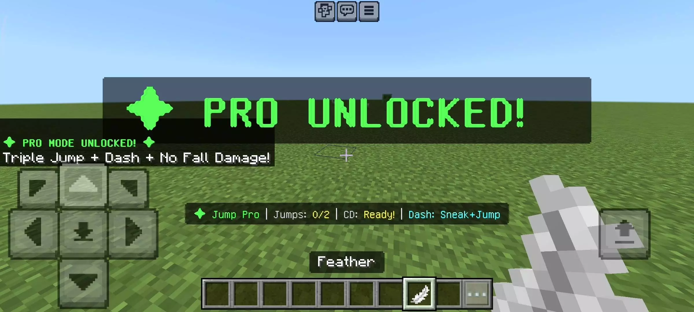 Jump Pro Addon: Double Jump & Forward Dash screenshot 2