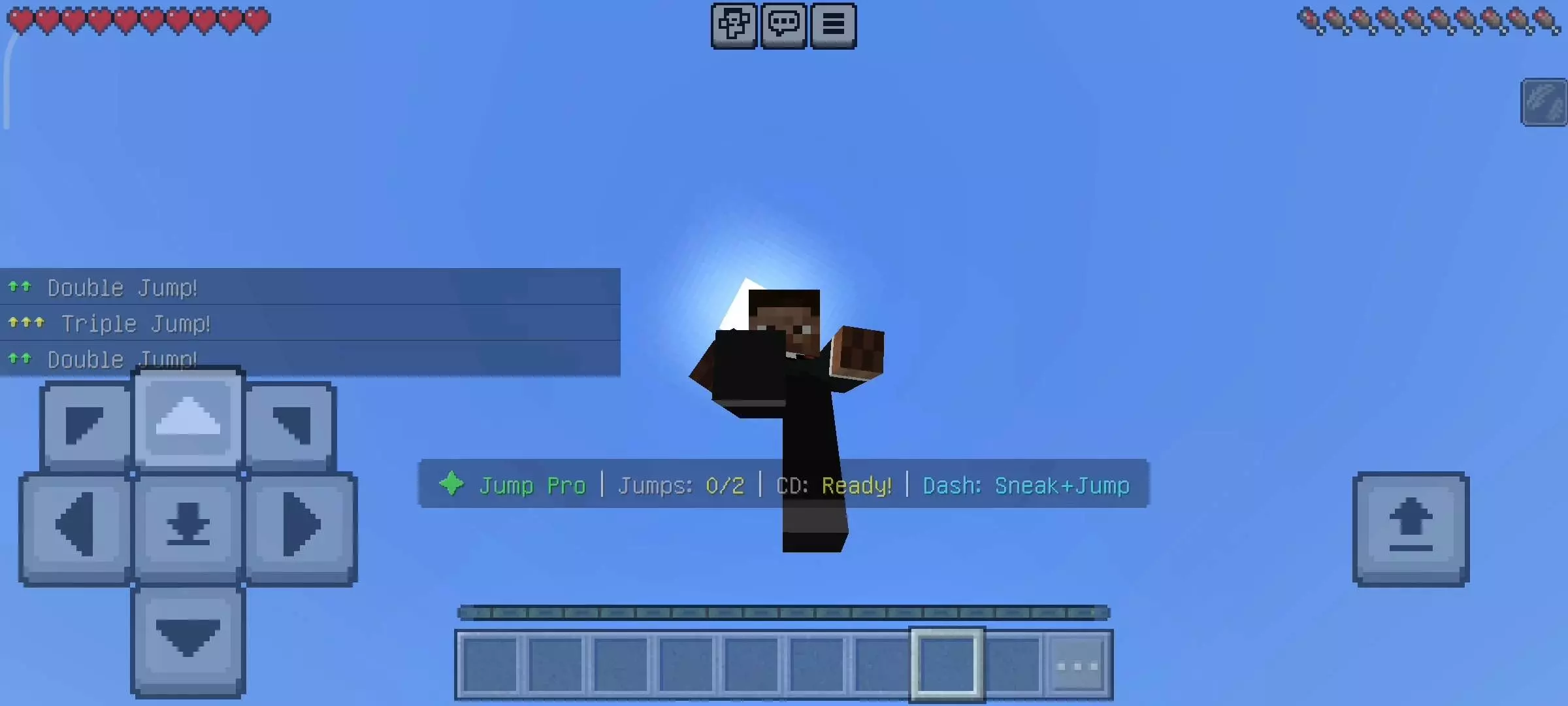 Jump Pro Addon: Double Jump & Forward Dash screenshot 3