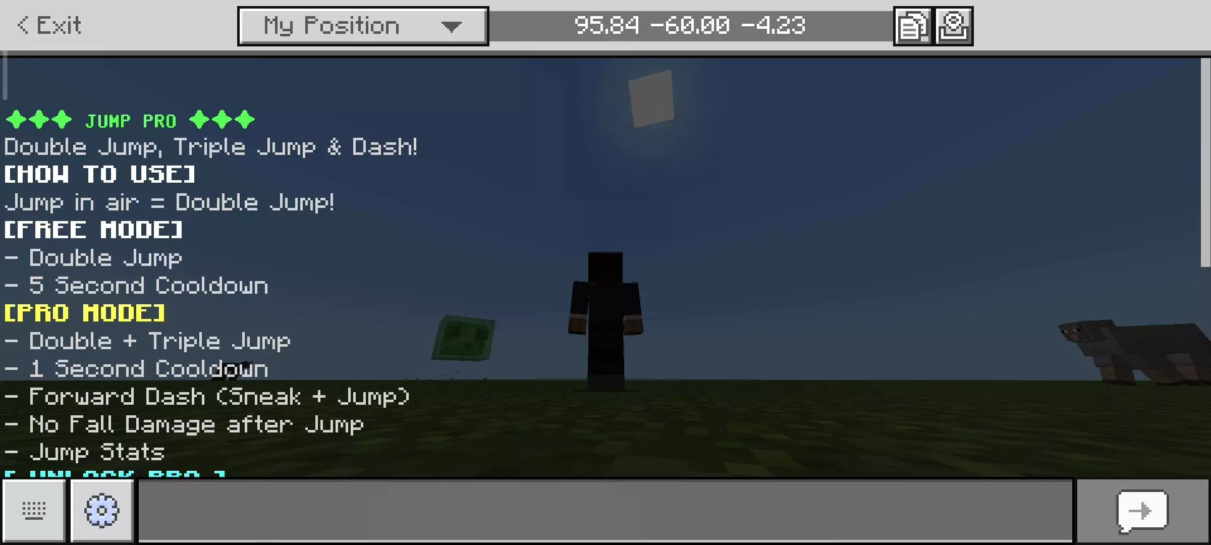 Jump Pro Addon: Double Jump & Forward Dash screenshot 4