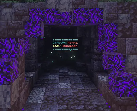 advanced minepvp dungeons quests map screenshot