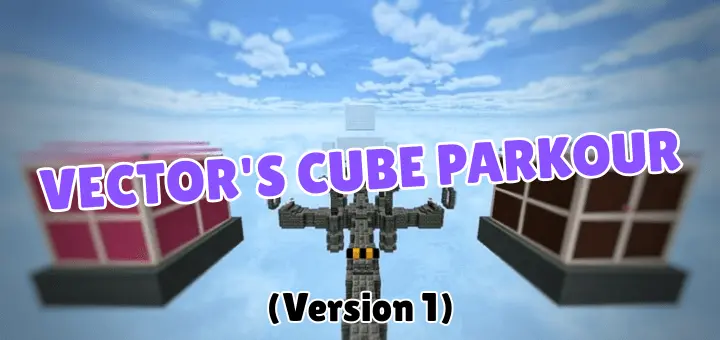 vectors cube parkour map thumbnail