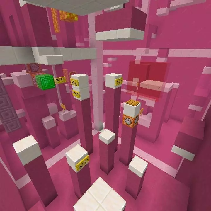 vectors cube parkour map screenshot