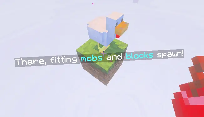 one block chase the skies map screenshot